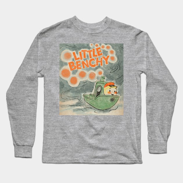 Little Benchy Long Sleeve T-Shirt by Little Bad Wren 